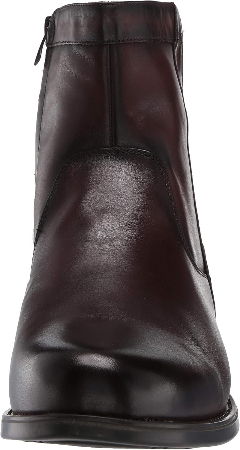 Men's Plain Toe Zip Boot Fashion
