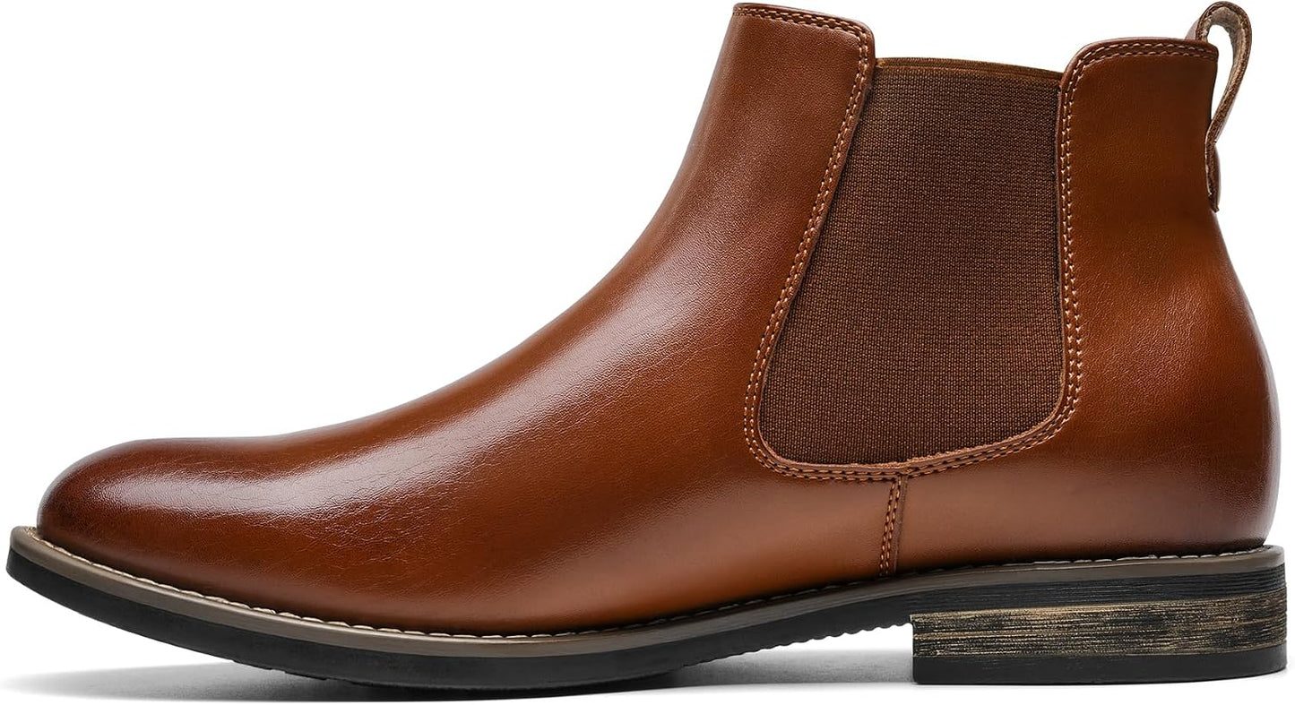 Men's Suede Leather Chelsea Ankle Boots