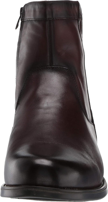 Men's  Plain Toe Zip Boot Fashion