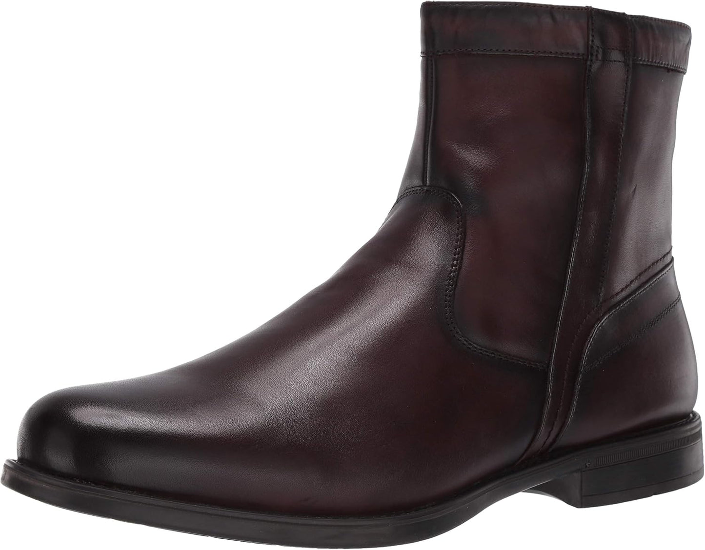 Men's  Plain Toe Zip Boot Fashion